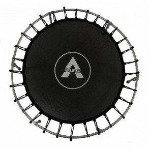 Батут дитячий кімнатний Atleto 140 см з сіткою червоний. Фото 10