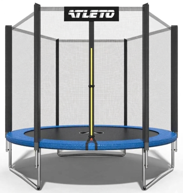 Батут дитячий з сіткою 183 см Atleto