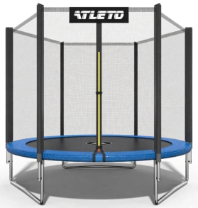 Батут дитячий з сіткою 183 см Atleto