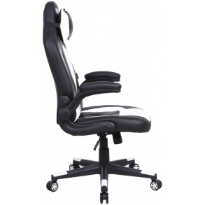 Крісло геймерське Bonro B-office 1 біле. Фото 3