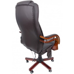 Крісло Bonro Premier M-8005 коричневе. Фото 3
