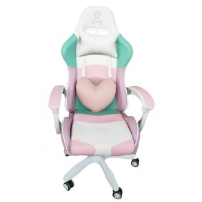 Крісло геймерське Bonro Lady 813 рожево-фіолетове. Фото 2