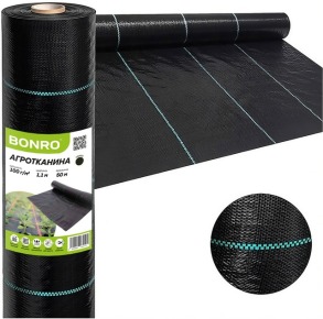 Агротканина 100 г/м2 Bonro 1,1x50 м чорна
