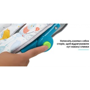 Дитячий стілець шезлонг-гойдалка для годування SPOKO SP-818. Фото 2