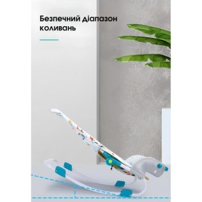 Дитячий стілець шезлонг-гойдалка для годування SPOKO SP-818. Фото 10