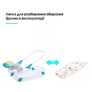 Дитячий стілець шезлонг-гойдалка для годування SPOKO SP-818. Фото 5
