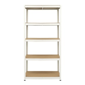 Стелаж металевий 180x90x40 Siker GoodTool P9040 білий 5 полиць. Фото 10