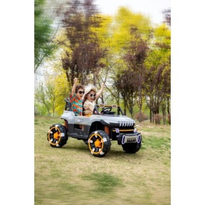 Дитячий електромобіль Spoko SP-8688 сірий. Фото 5