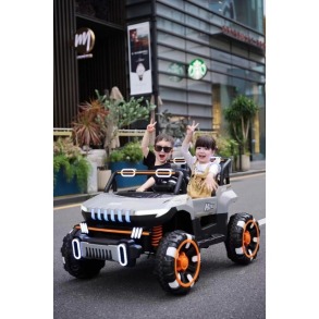 Дитячий електромобіль Spoko SP-8688 сірий. Фото 14