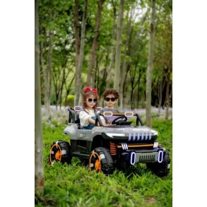 Дитячий електромобіль Spoko SP-8688 сірий. Фото 12