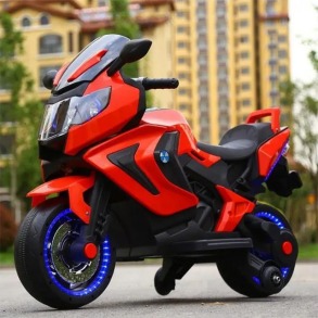Дитячий електромотоцикл SPOKO SP-1600 червоний. Фото 6