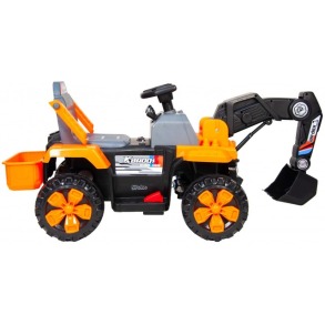 Екскаватор дитячий трактор великий на акумуляторі Spoko SP-188 жовтий. Фото 2