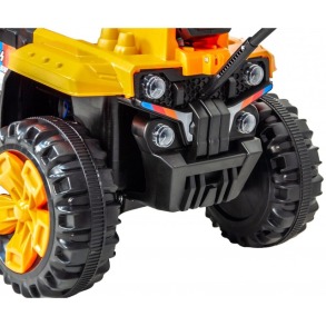 Екскаватор дитячий трактор великий на акумуляторі Spoko SP-188 жовтий. Фото 11