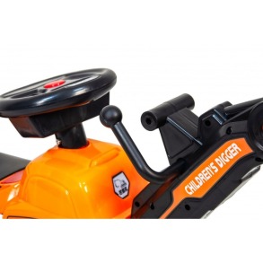 Екскаватор дитячий трактор великий Spoko SP-128 жовтий. Фото 3