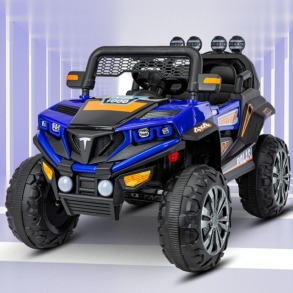 Дитячий електромобіль 4х4 Spoko SP-V50 синій. Фото 3