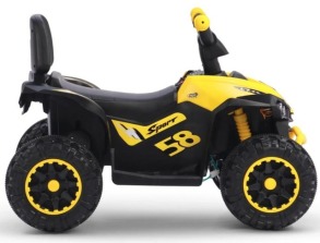 Дитяча машинка каталка толокар Spoko SP-925 жовтий. Фото 4