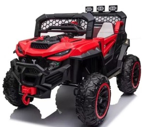 Дитячий двомісний електромобіль 4*4 Spoko SP-8888 червоний. Фото 2