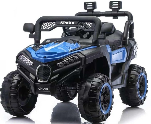 Дитячий електромобіль баггі 4х4 Spoko SP-V90 синій