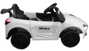 Дитячий електромобіль Spoko SP-720 білий. Фото 3