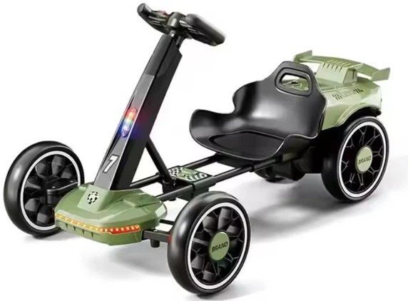 Дитячий електрокарт з пультом керування Spoko SP-V19 12V4,5 зелений