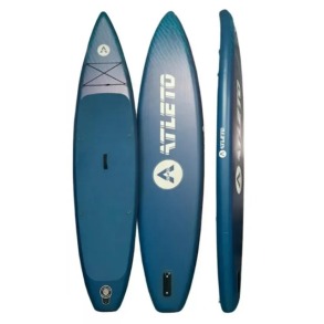 SUP-дошка надувна для плавання Atleto 350 см лагуна + сидіння. Фото 2